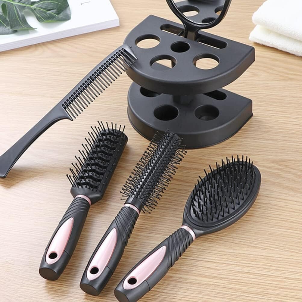 Kit de 5 peignes à cheveux avec miroir - TENDANCES STYLES