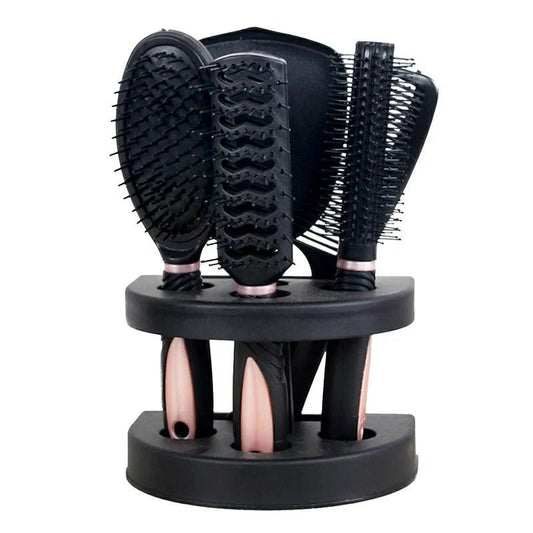 Kit de 5 peignes à cheveux avec miroir - TENDANCES STYLES