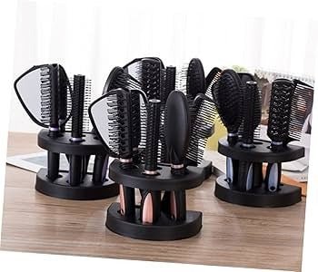 Kit de 5 peignes à cheveux avec miroir - TENDANCES STYLES