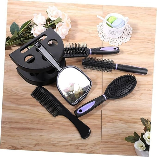 Kit de 5 peignes à cheveux avec miroir - TENDANCES STYLES