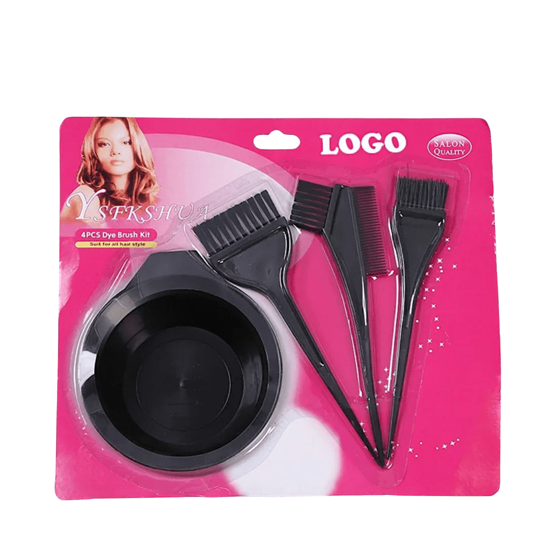 Kit de coloration des cheveux, bol de coloration, brosse, peigne - TENDANCES STYLES