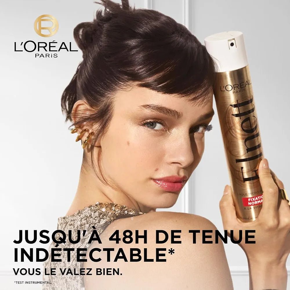 L'OREAL Elnett laque fixation normal 300 ml - TENDANCES STYLES