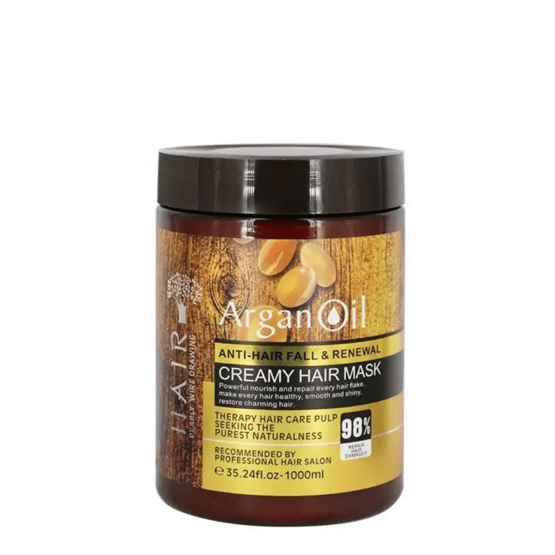 Masque capillaire à l'huile d'argan - TENDANCES STYLES