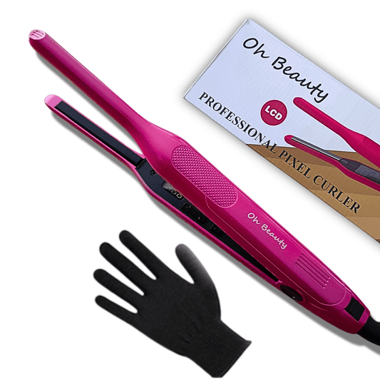 Mini Lisseur professionnel Cheveux Court, Fer à Lisser chaleur max 500° - TENDANCES STYLES