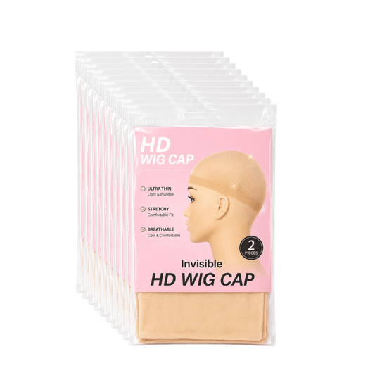 Pack de 12 Bonnets transparent de perruque - TENDANCES STYLES