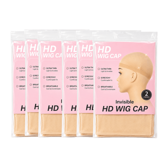 Pack de 6 Bonnets transparent de perruque - TENDANCES STYLES
