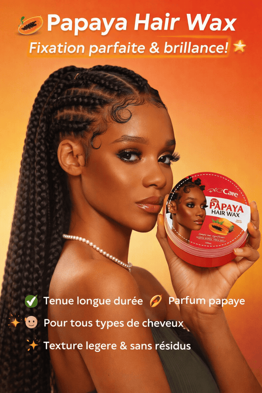 Papaya Hair Wax – Cire coiffante à la papaye 150 ml - TENDANCES STYLES