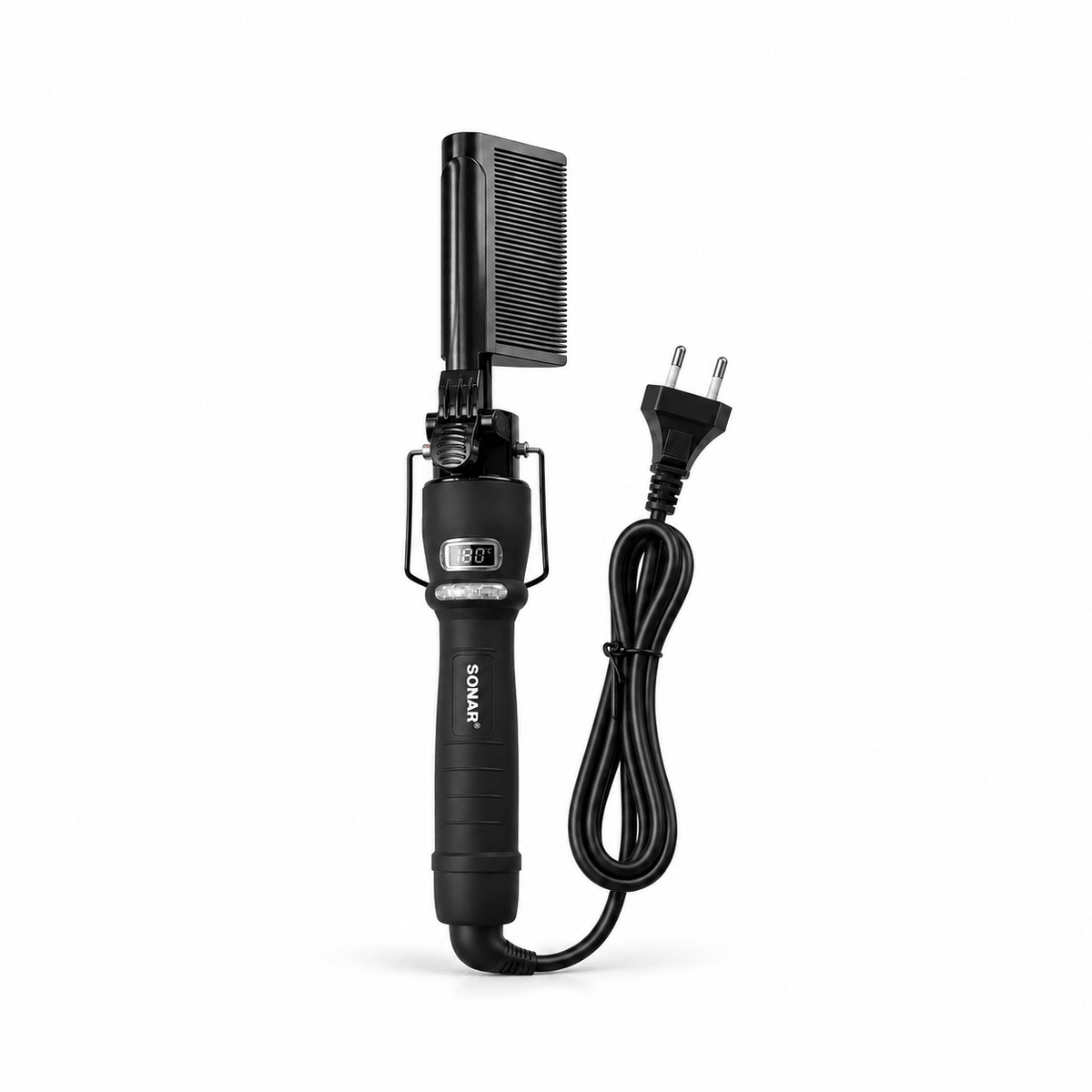 Peigne Chauffant SONAR SN-5245 Professionnel, Lisseur Électrique Cheveux et Perruques, Température 450°F - TENDANCES STYLES