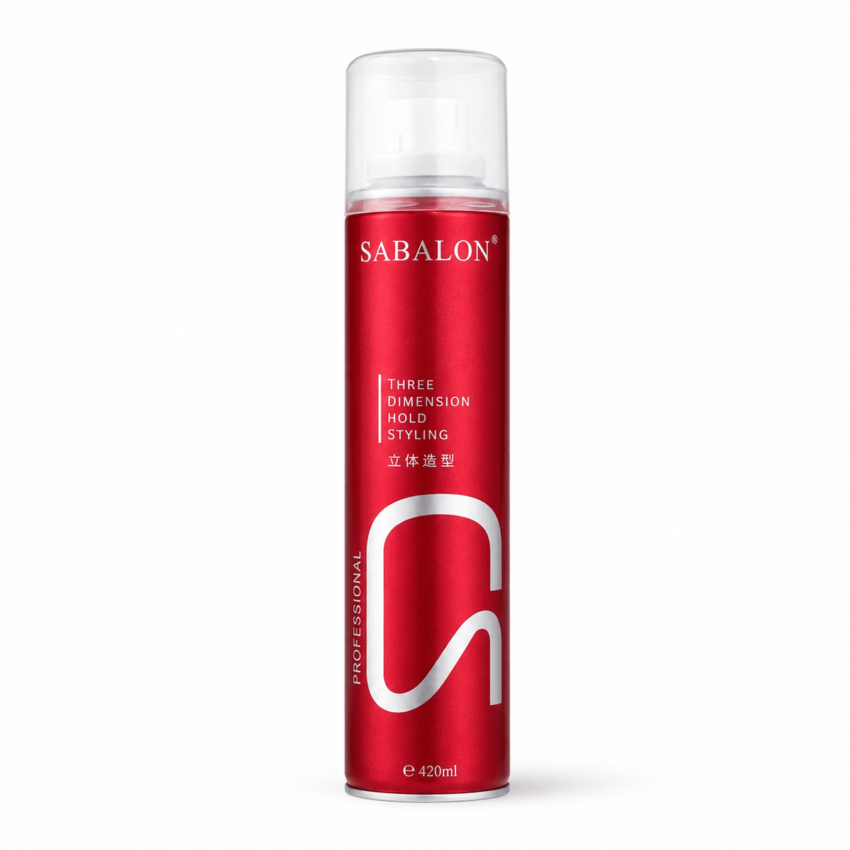 SABALON – Laque Coiffante Fixation Forte & Volume Naturel 420 ml - TENDANCES STYLES