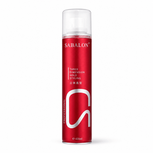 SABALON – Laque Coiffante Fixation Forte & Volume Naturel 420 ml - TENDANCES STYLES