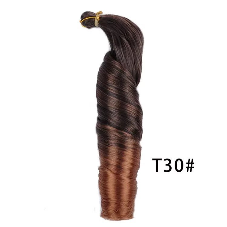 Spiral french curl braids - TENDANCES STYLES