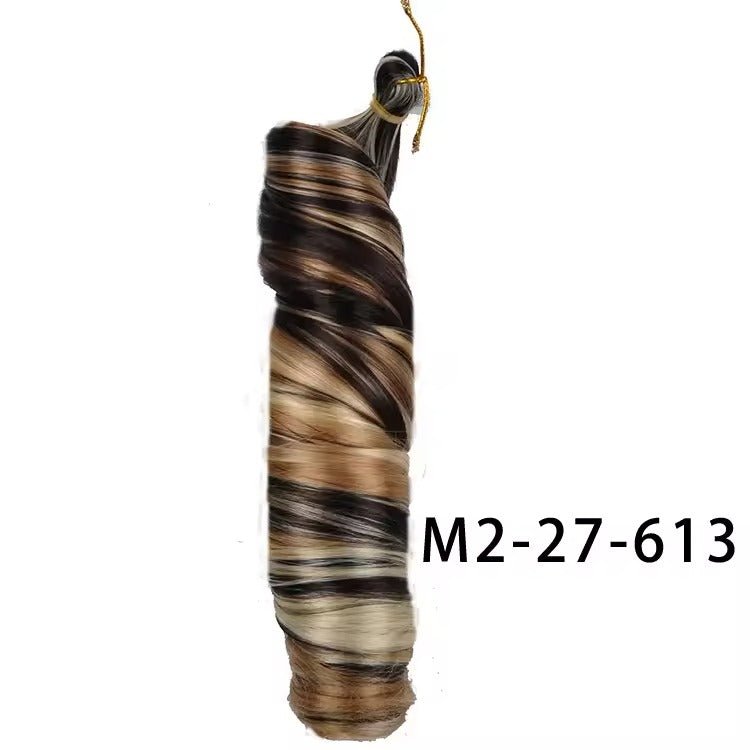 Spiral french curl braids - TENDANCES STYLES