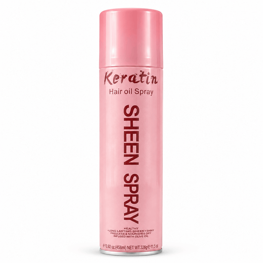 Spray Brillance à la Kératine – Hair Oil Sheen Spray 458 ml - TENDANCES STYLES