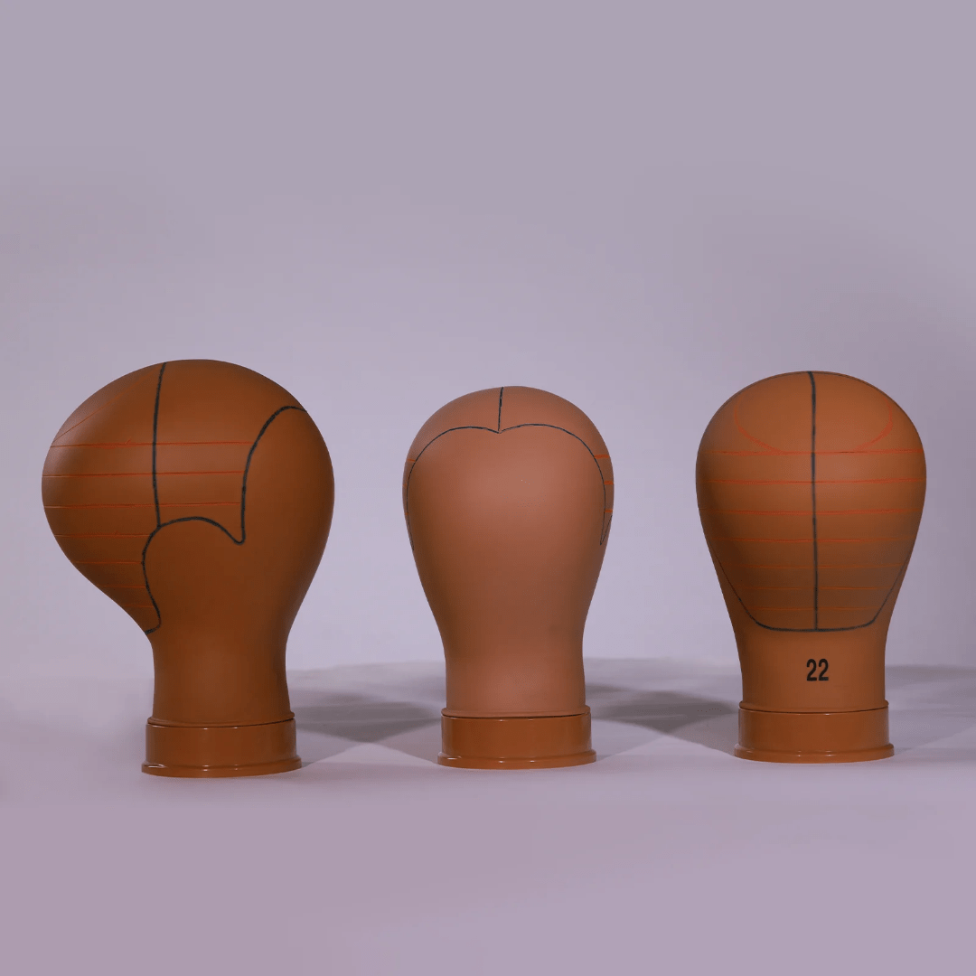 Tête de mannequin en PVC pour perruque : stylisez vos cheveux! - TENDANCES STYLES