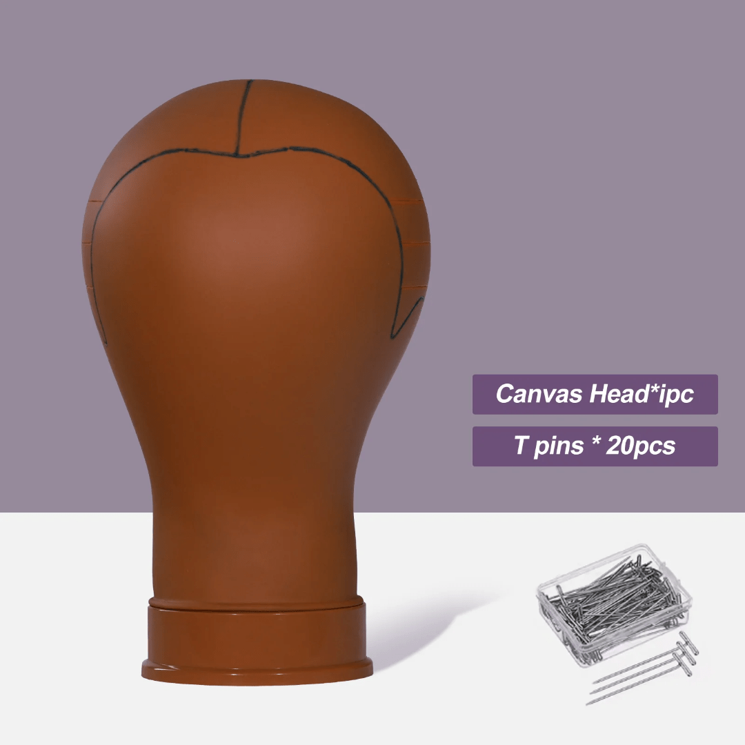 Tête de mannequin en PVC pour perruque : stylisez vos cheveux! - TENDANCES STYLES