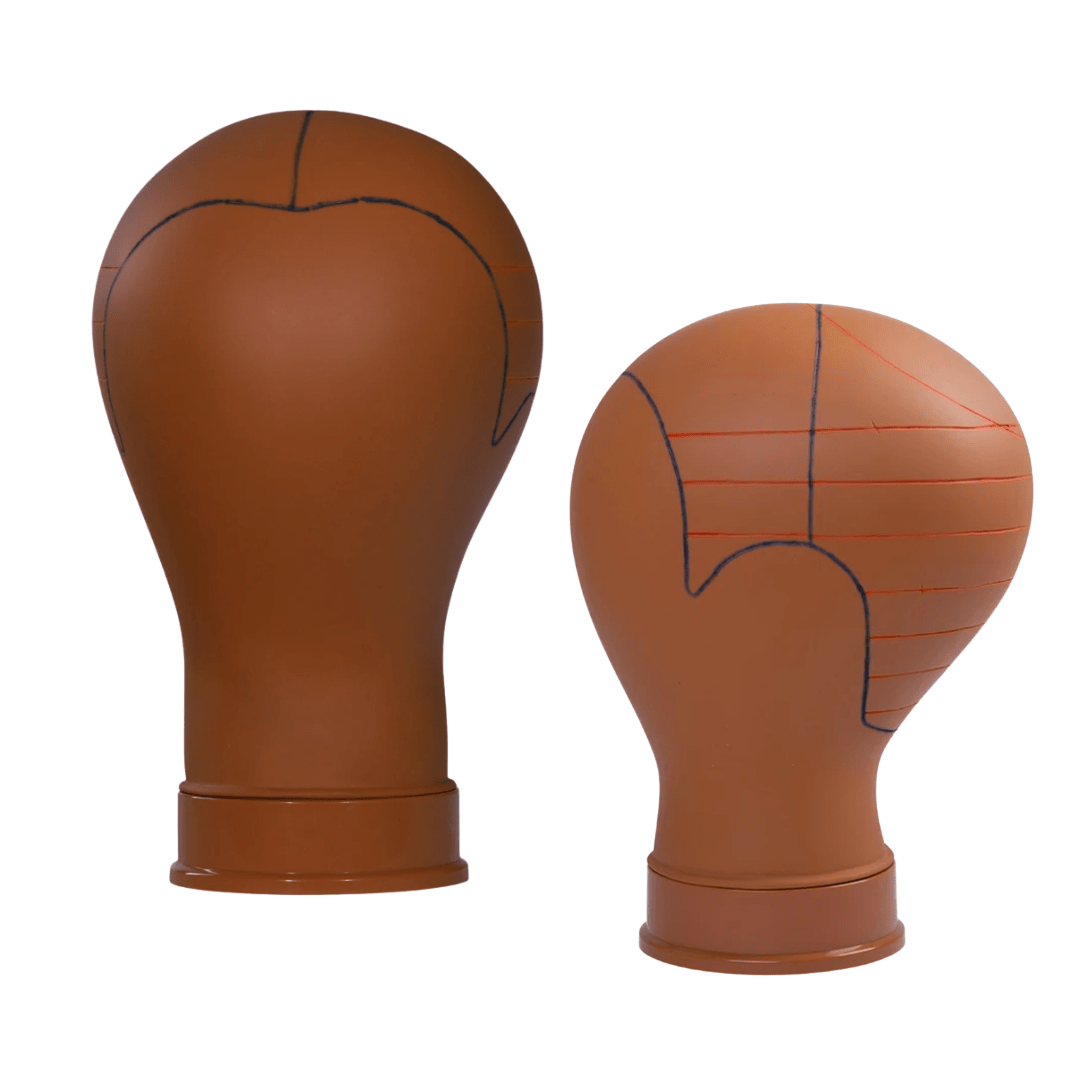 Tête de mannequin en PVC pour perruque : stylisez vos cheveux! - TENDANCES STYLES