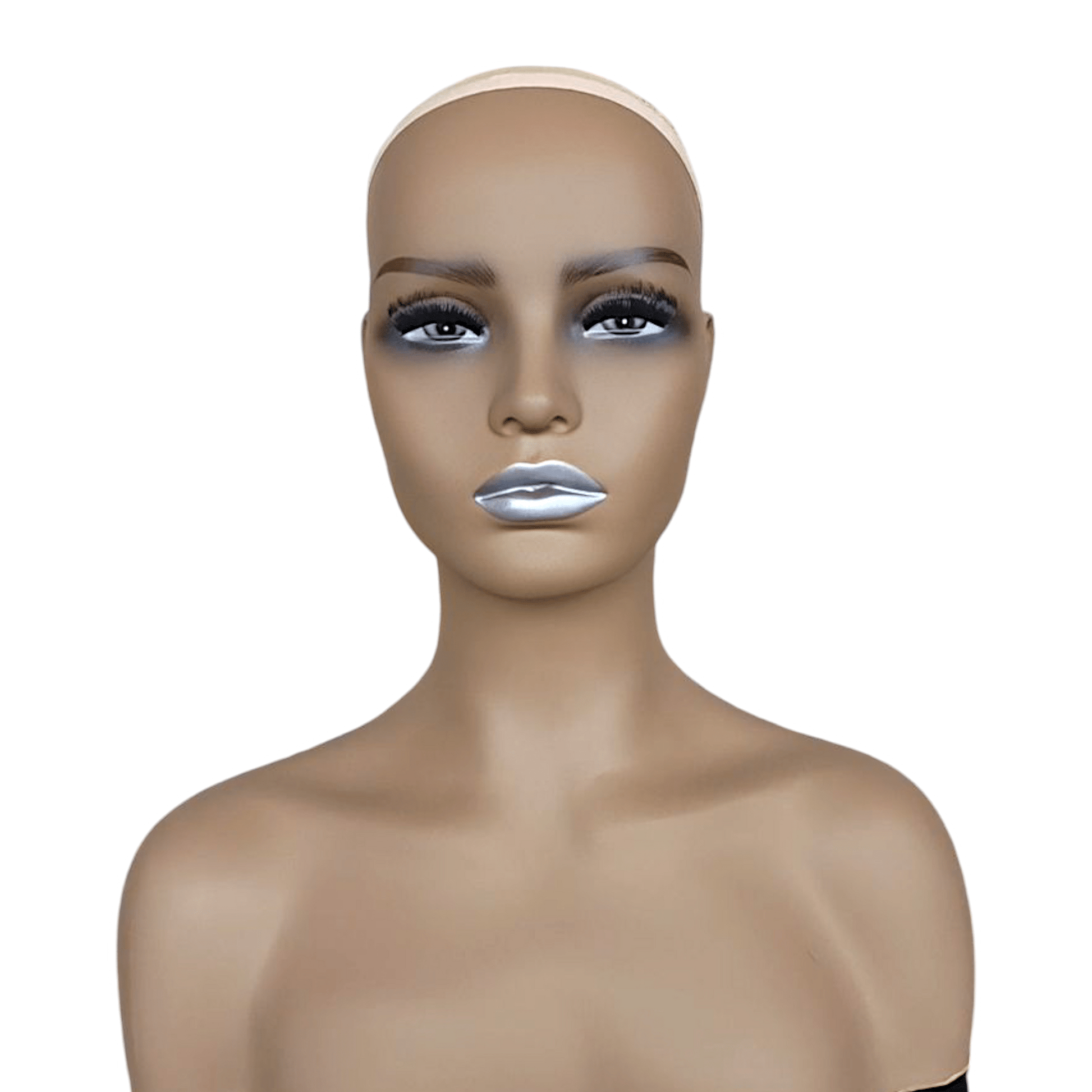Tête de mannequin femme réaliste avec épaule - TENDANCES STYLES