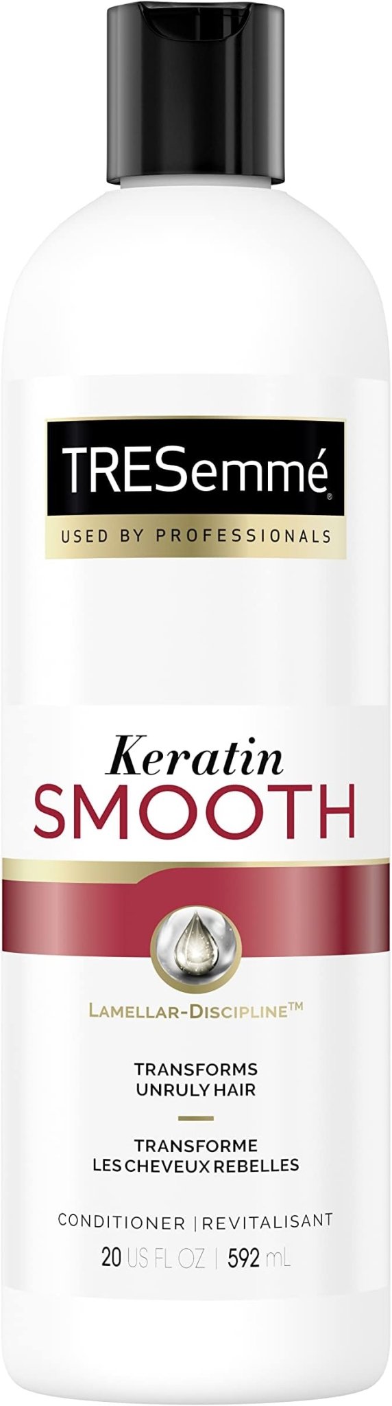 TRESemmé Keratin Smooth Revitalisant pour des cheveux lisses, soyeux et brillants 440 ml - TENDANCES STYLES