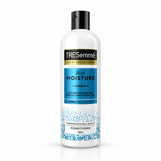 TRESemmé Rich Moisture + Vitamine E – Après-Shampooing Hydratation Intense 500 ml - TENDANCES STYLES