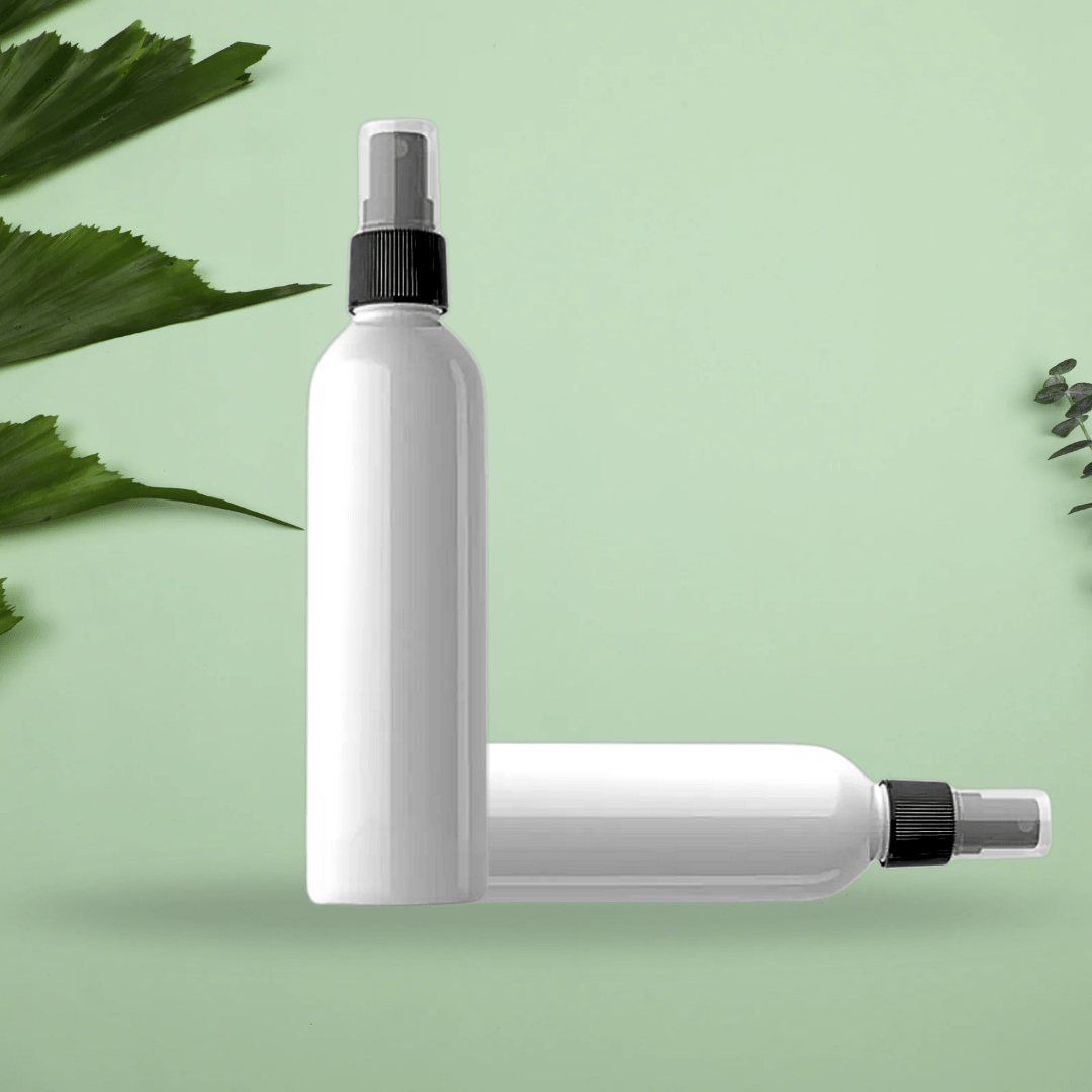 Vaporisateur Plastique blanc pour l'eau l'alcool Parfum Cosmétique Rechargeable 250 ml - TENDANCES STYLES