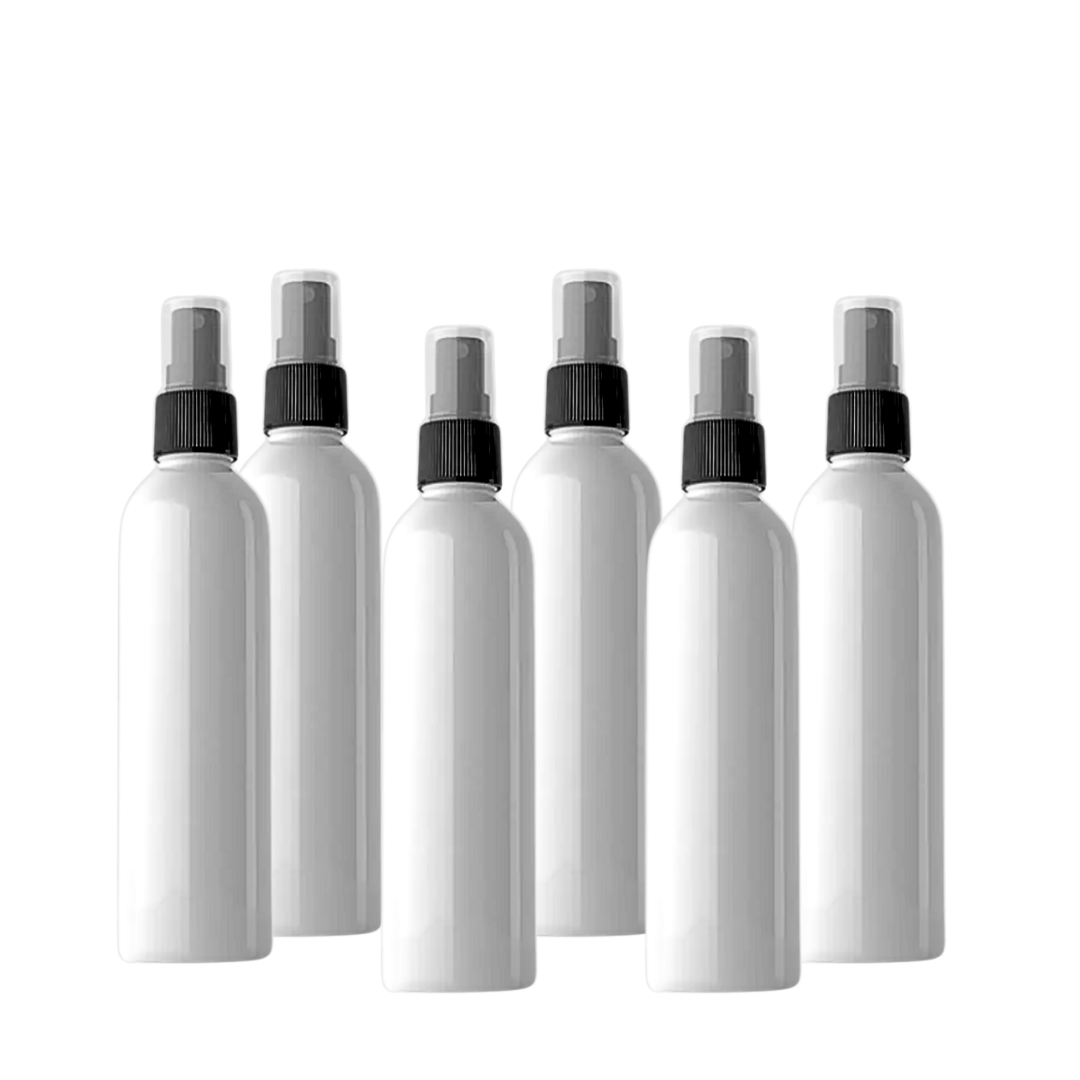 Vaporisateur Plastique blanc pour l'eau l'alcool Parfum Cosmétique Rechargeable 250 ml - TENDANCES STYLES